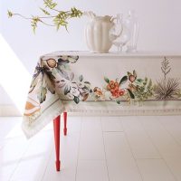 Mantel estampado antimanchas Frutal