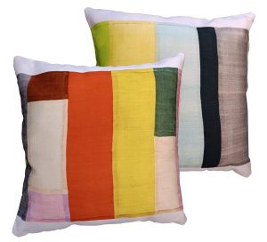 Cojín de terciopelo colores