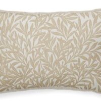 Cojín ramas beige 50x30 cm